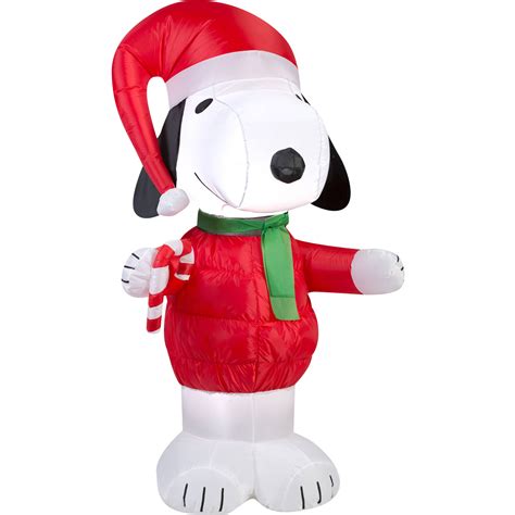 christmas blow up snoopy|inflatable snoopy.